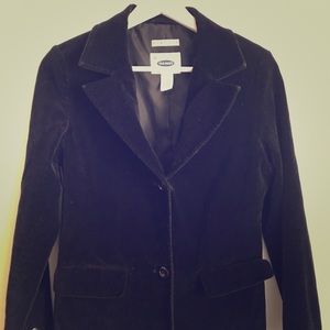 Old Navy woman black coat